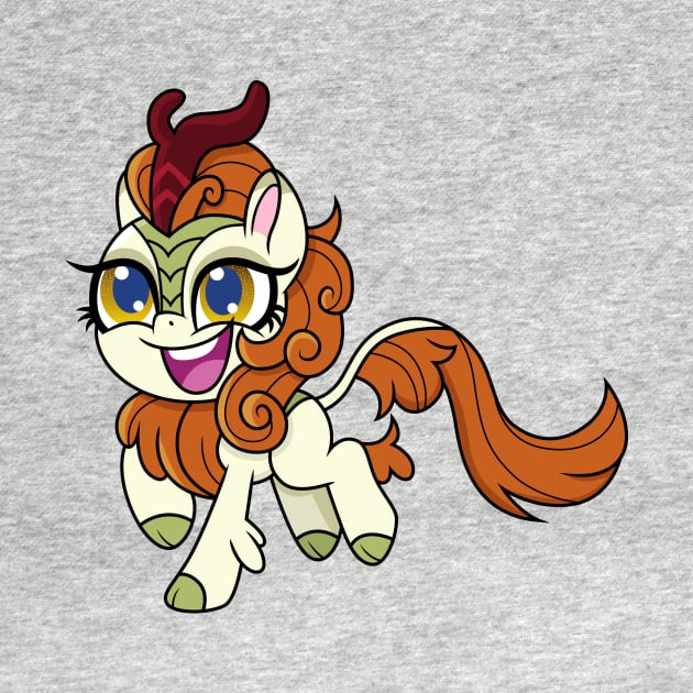 Pony Life Autumn Blaze by CloudyGlow